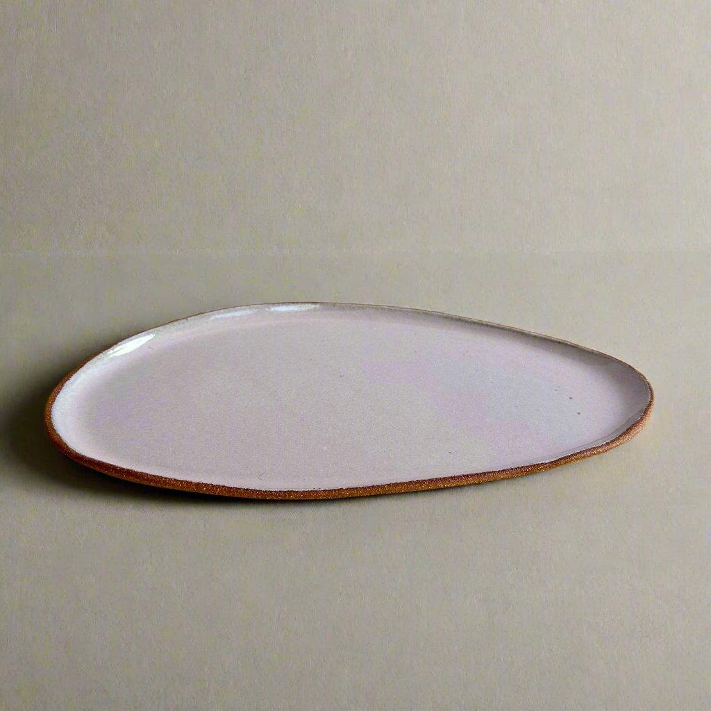 Blush Pink Ceramic Platter - Large