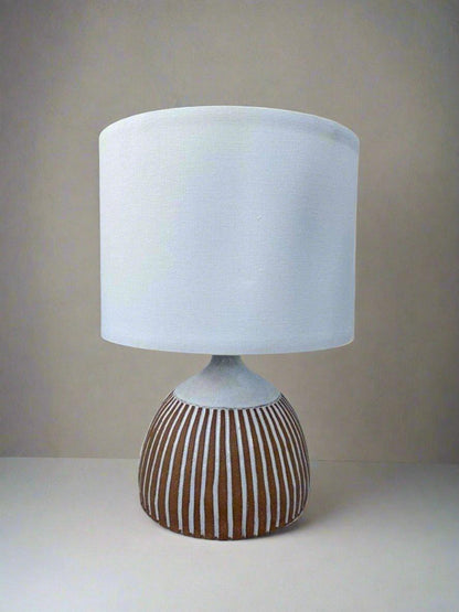 Ceramic Lamp & shade