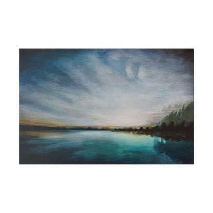 Canvas Art Print - Myall Lake Sunset - Polly Barton