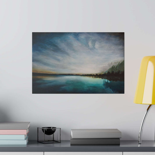 Canvas Art Print - Myall Lake Sunset - Polly Barton