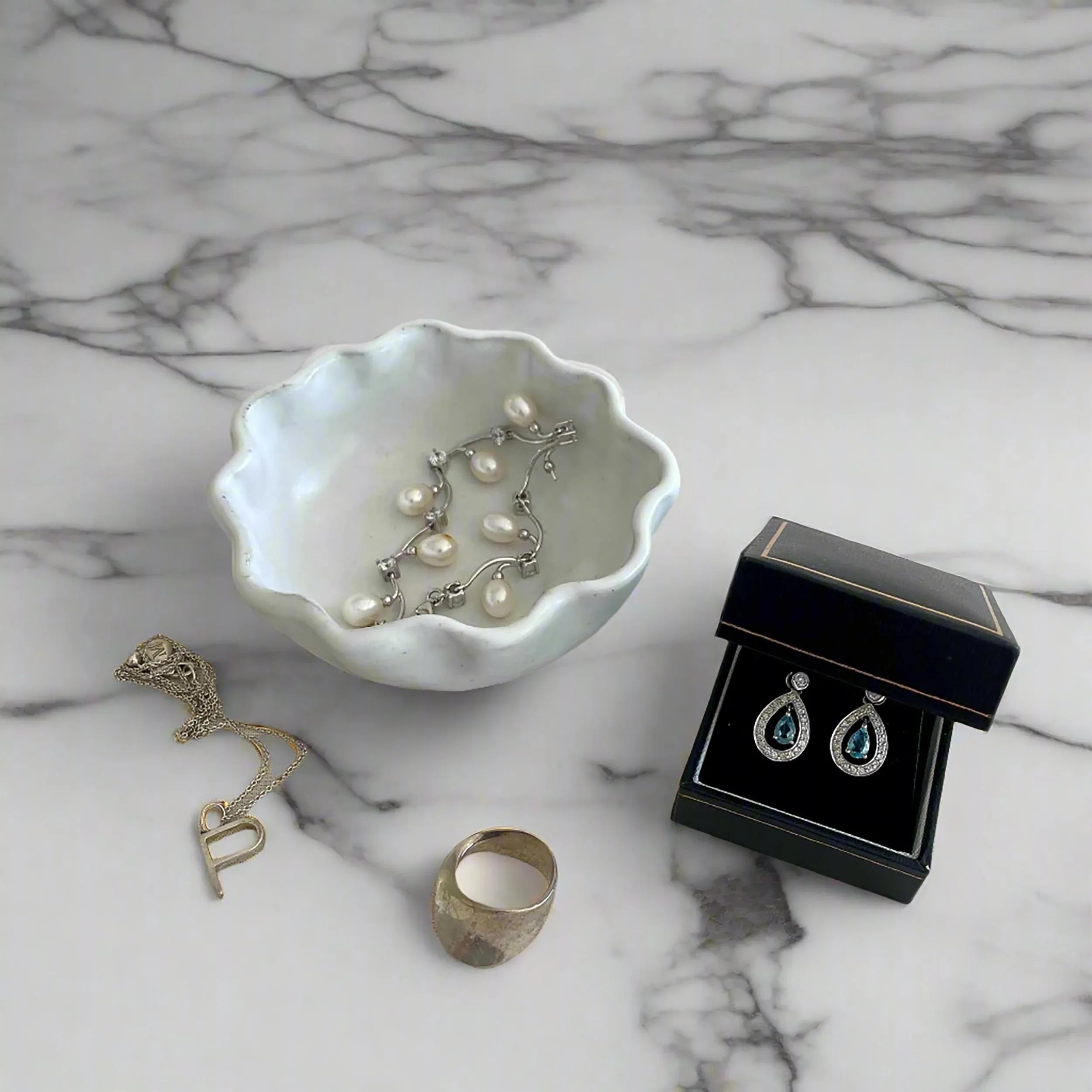 Ceramic Jewellery Bowl Handcratfted