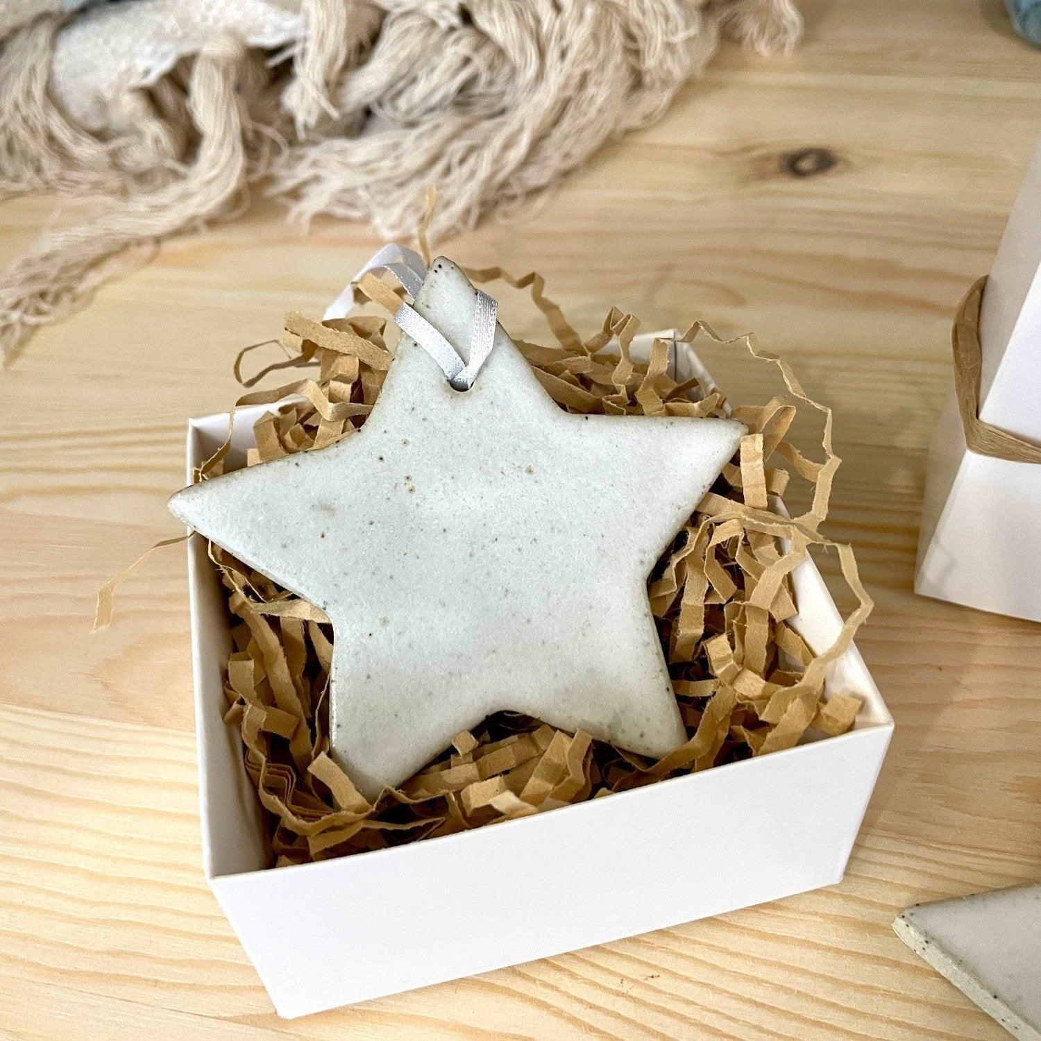 Ceramic Love Hearts & Stars Decorations