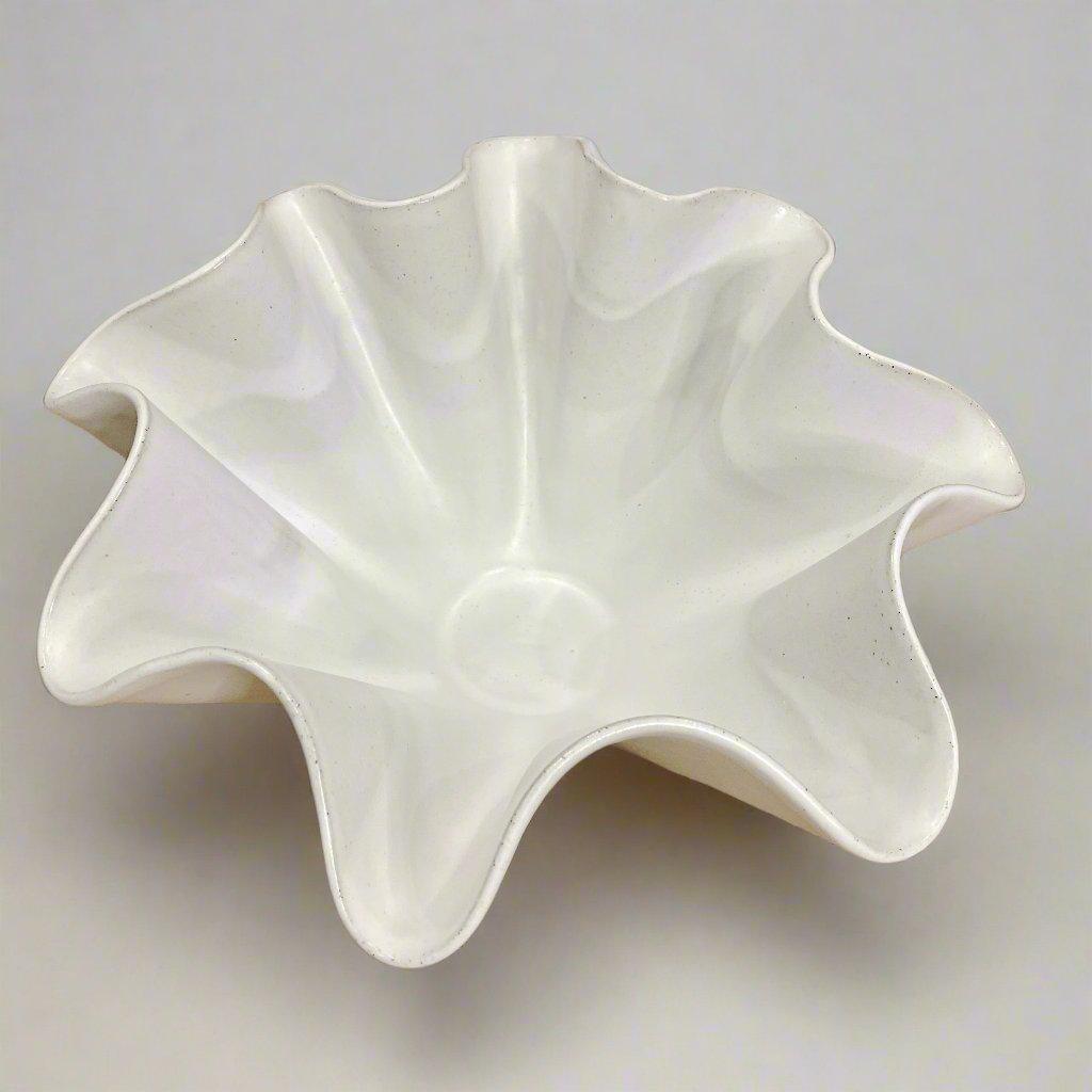 High Sided Wave Bowl - Extra Large White