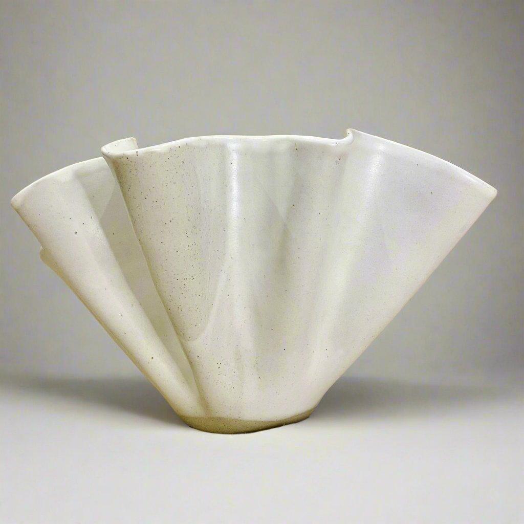 High Sided Wave Bowl - Extra Large White