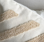 Ramada Tufted Cushion Cover with Diamond Pattern + Insert