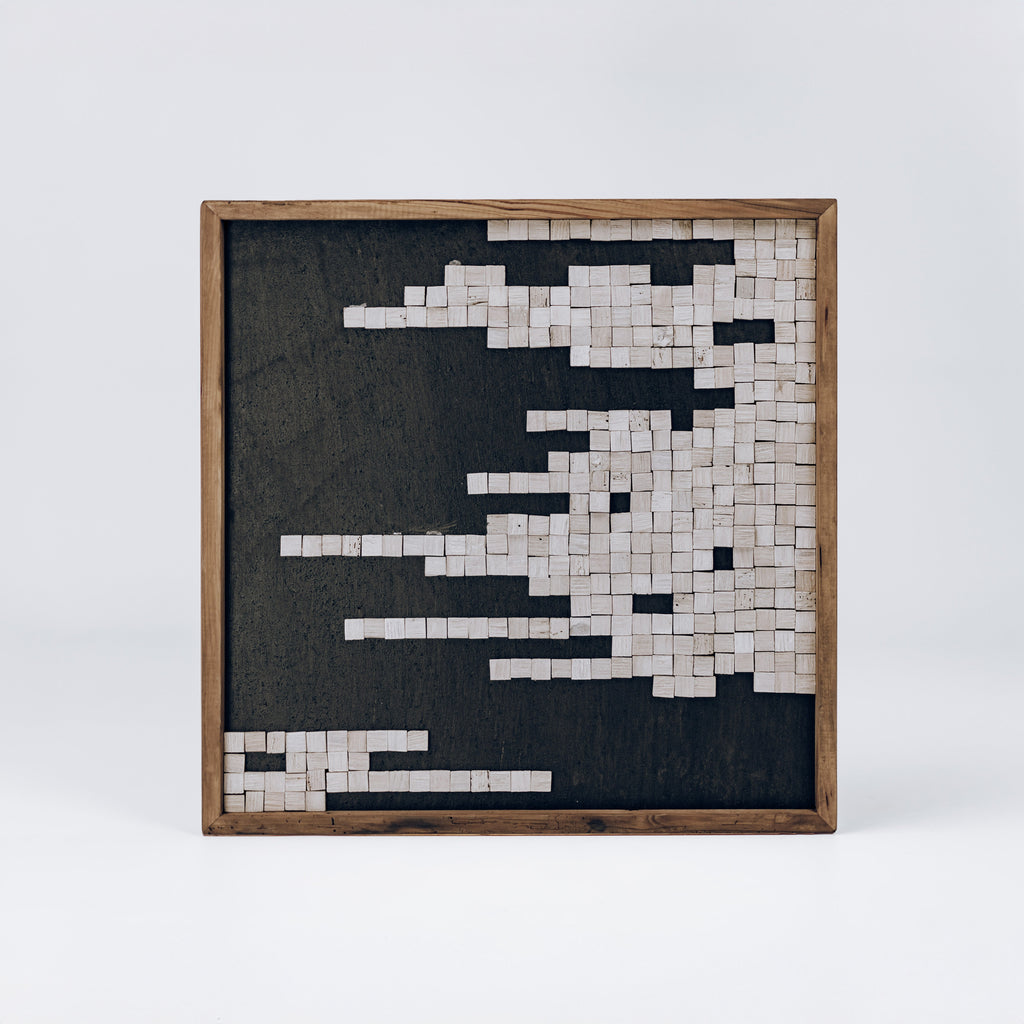 Timber Hues - Ready To Hang Wall Art - 62x62cm