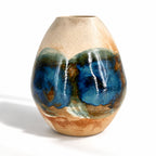 Large Rounded-Form Vase - Organic Glaze