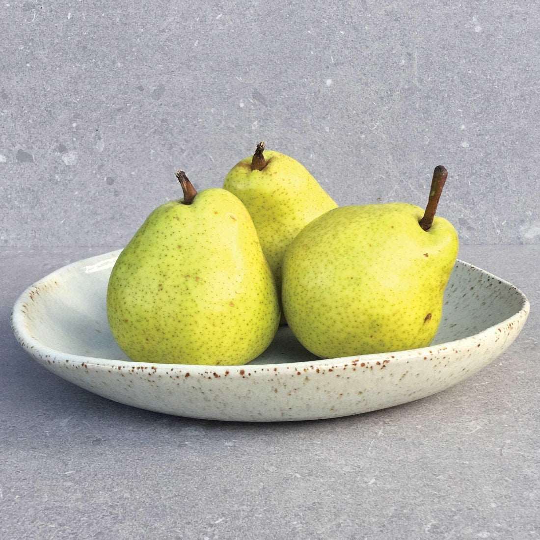 Speckled Shallow Serving Bowl - Polly Barton