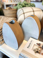 Ceramic & Teracota Pebble Vase Collection