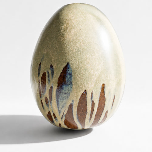 Large Ceramic Egg Vase