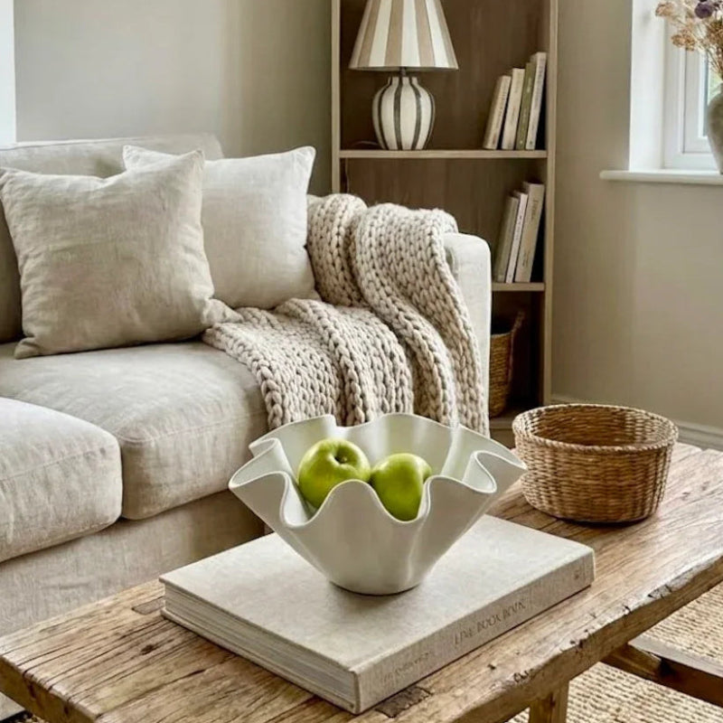 High Sided Wave Bowl - Interior Design