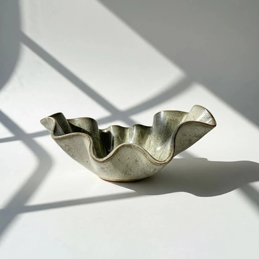 Decorative Wave Dishes - Small - Mint