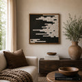 Timber Hues - Ready To Hang Wall Art - 62x62cm