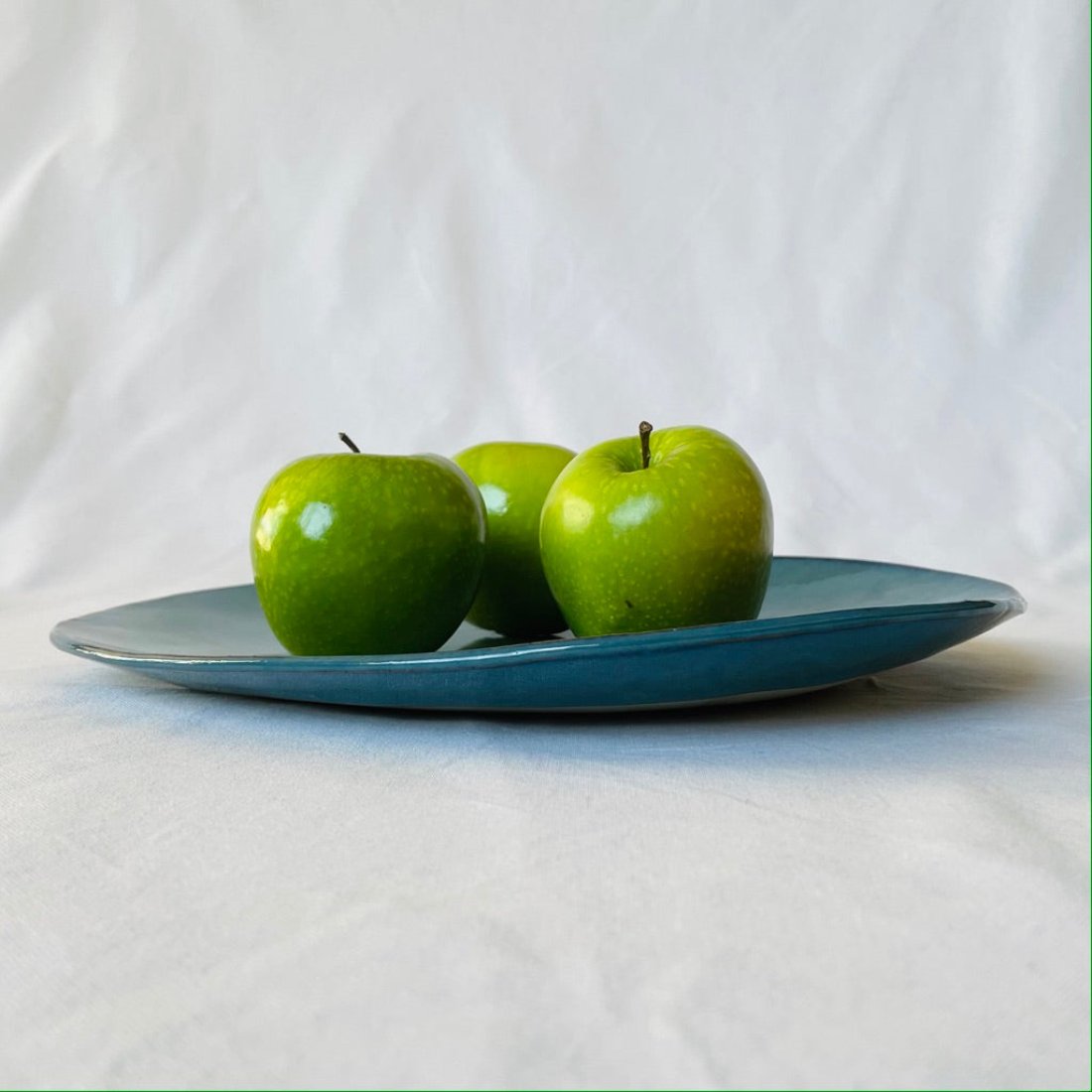 Rockpool Large Turquoise Platter - Polly Barton