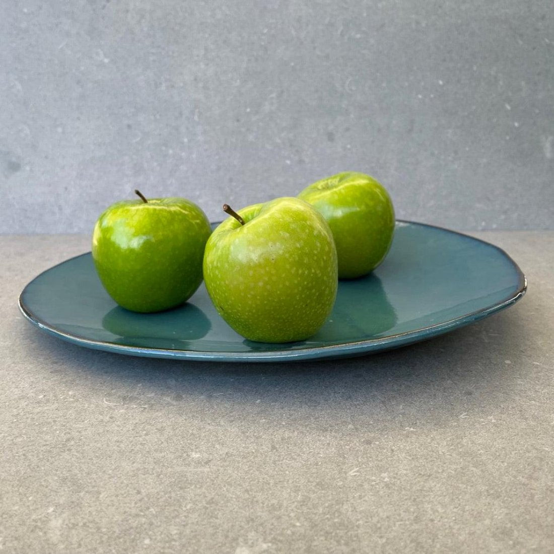 Rockpool Large Turquoise Platter - Polly Barton